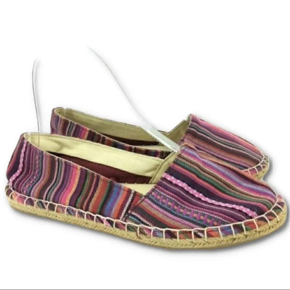 Charlotte Russe Flats Size 6 Slip On Espadrilles